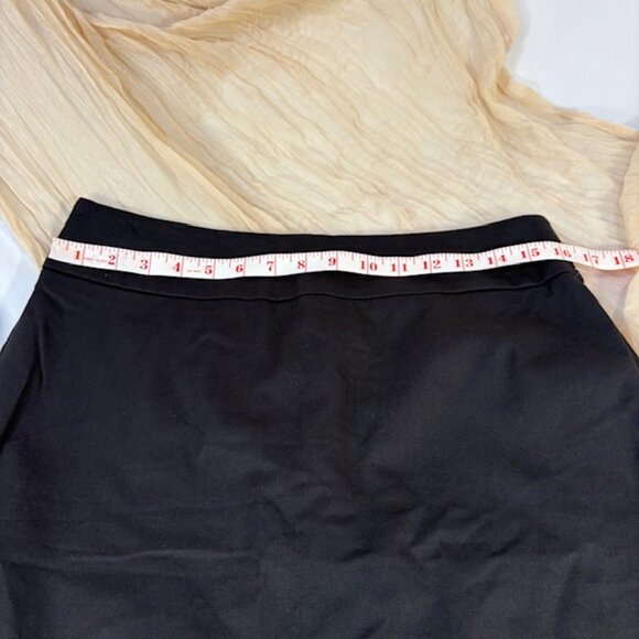 JCrew Womens No 2 Straight Black Pencil Skirt Size 10P - Picture 3 of 10